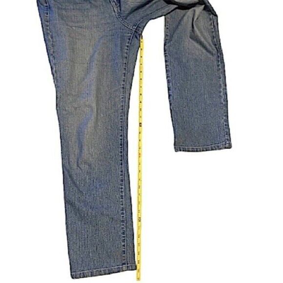 Bandolinblu Womens Size 10 Jeans Mandie Whiskered Medium Wash Classicore - Picture 6 of 8